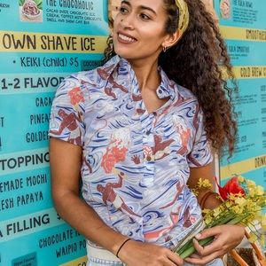 Western Aloha Women’s Wave Popover